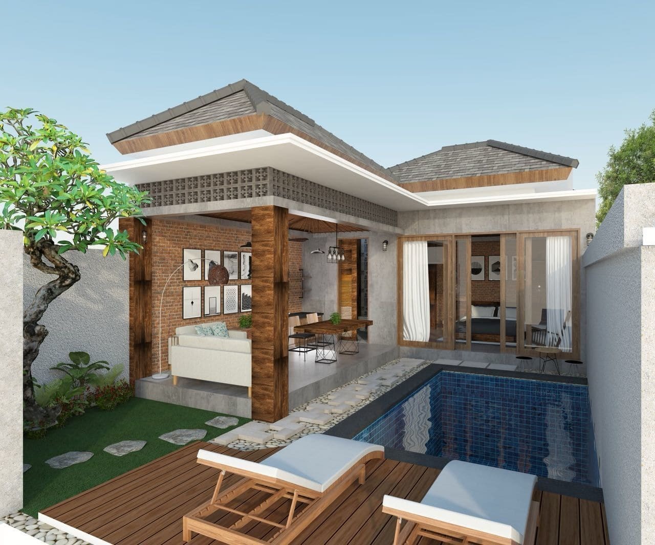 La Isla Villas Bali ชังกู ภายนอก รูปภาพ